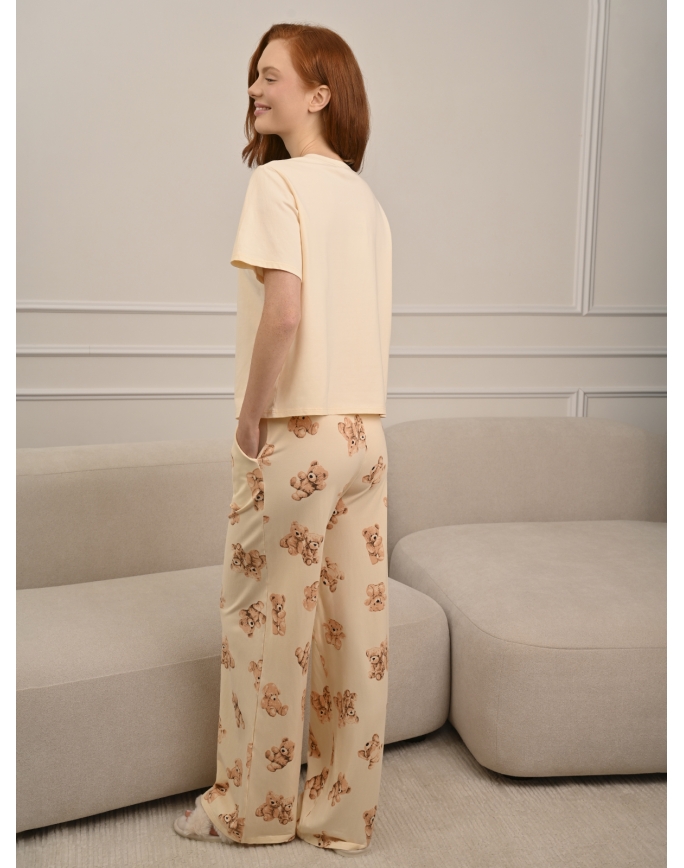 5285TBC Женская пижама (Ф+Брюки)